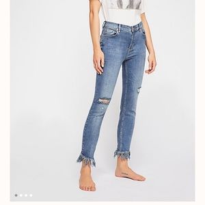 Great Heights Frayed Skinny Jeans